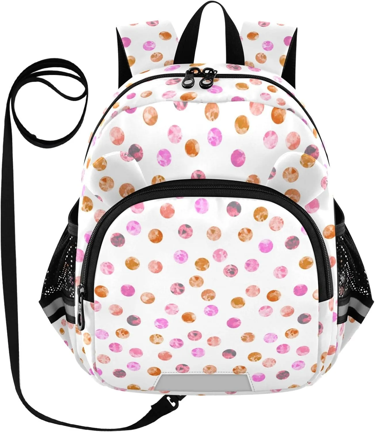 Abstract Seamless Dots Pattern Little Kid Toddler Backpack Baby Boys Girls Kindergarten Pre School Bags Cute Cartoon Backpacks for children