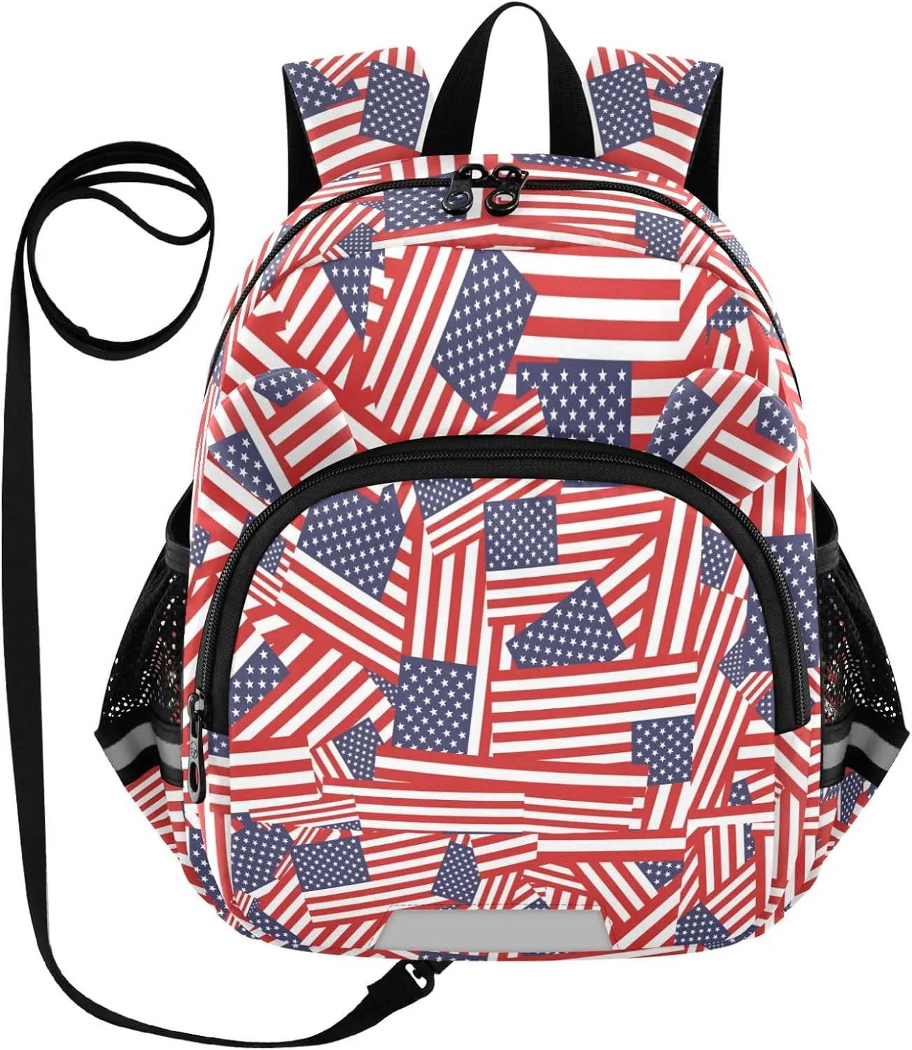 American Flag Wallpaper Little Kid Toddler Backpack Baby Boys Girls Kindergarten Pre School Bags Cute Cartoon Backpacks for children