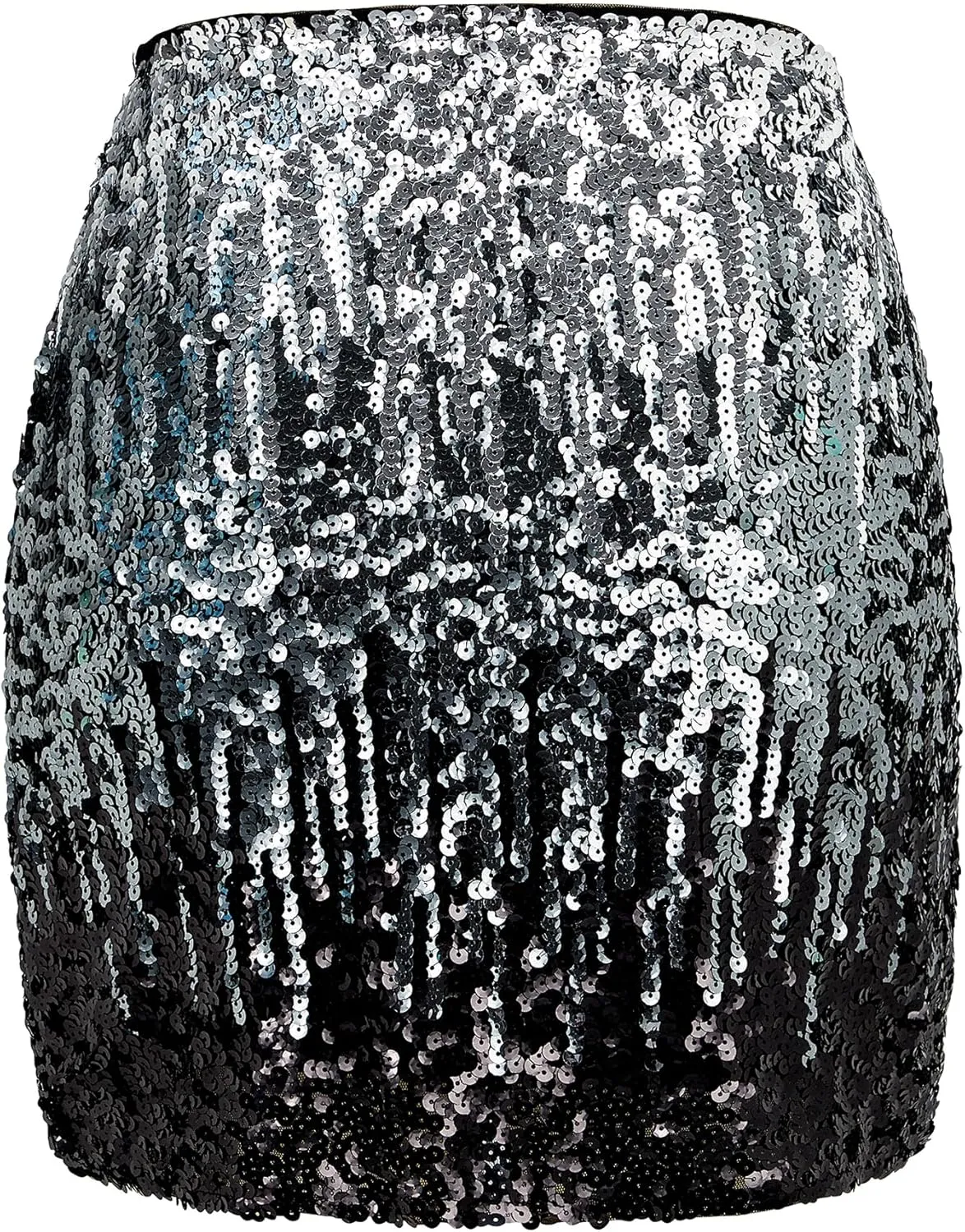 American Trends Sequin Skirt for Women Sparkly Pencil Mini Skirts Women's Glitter Skirt