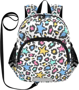 Animal Skin and Star Little Kid Toddler Backpack Baby Boys Girls Kindergarten Pre School Bags Cute Cartoon Backpacks for children
