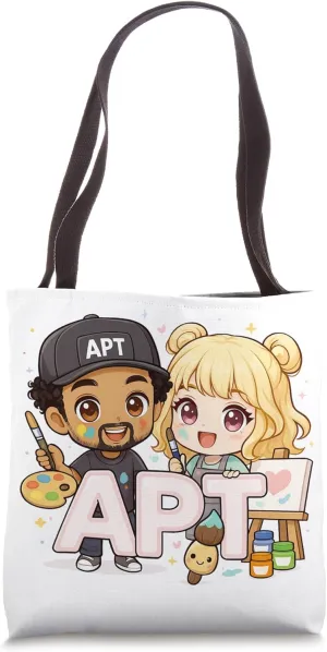 APT Buddies Art Time - Creative Painting Fun Tote Bag