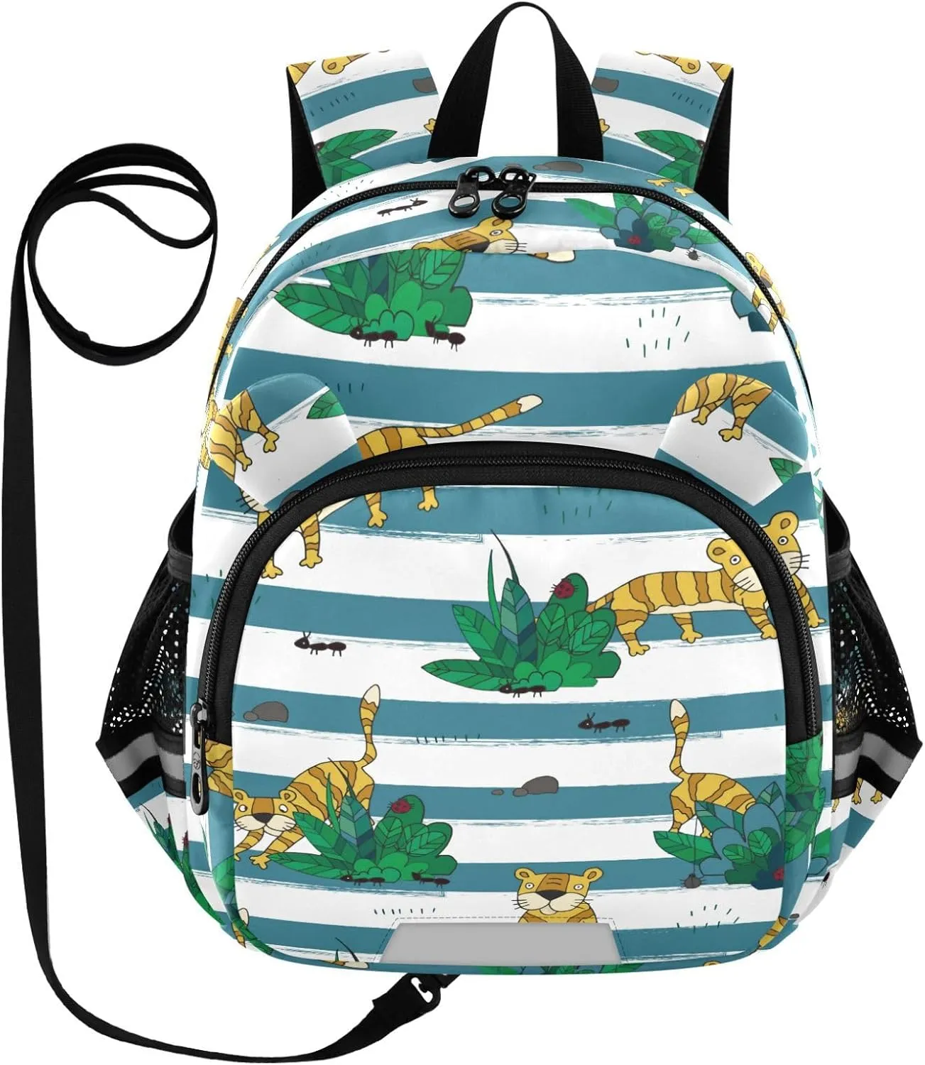 Big Cat in The Jungle Little Kid Toddler Backpack Baby Boys Girls Kindergarten Pre School Bags Cute Cartoon Backpacks for children