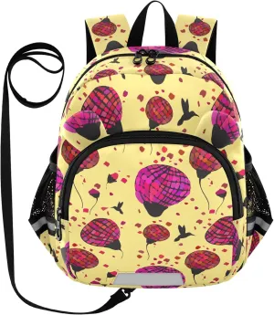 Bird and Petal Little Kid Toddler Backpack Baby Boys Girls Kindergarten Pre School Bags Cute Cartoon Backpacks for children