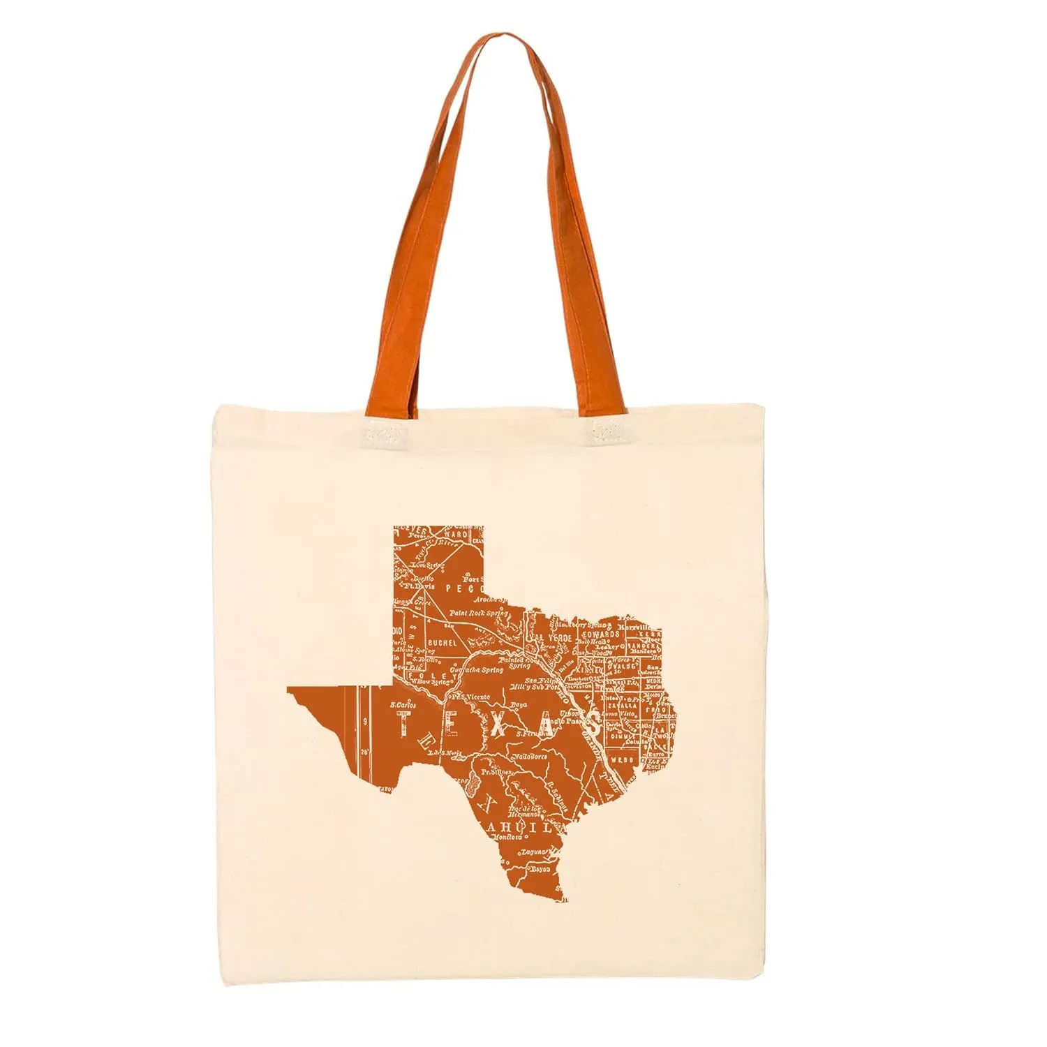 Black Lantern Tote Bags - State Themed Eco-Friendly Totes  Cute Reusable Canvas Tote Bag for Women & Men - Small Cloth Grocery Shopping Bags, Beach Tote, Travel, Groceries, Aesthetic Gifts (Texas)