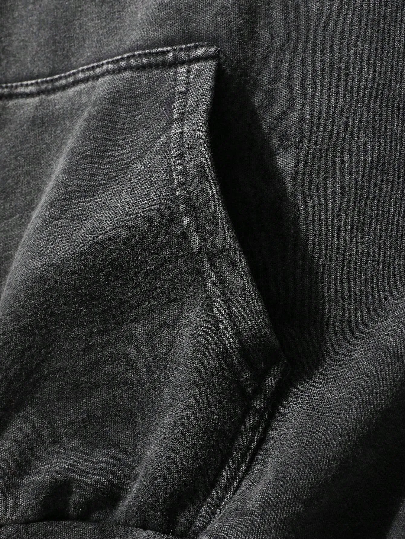 Blavra Motion Different Graphic Acid Washed Oversized Hoodie