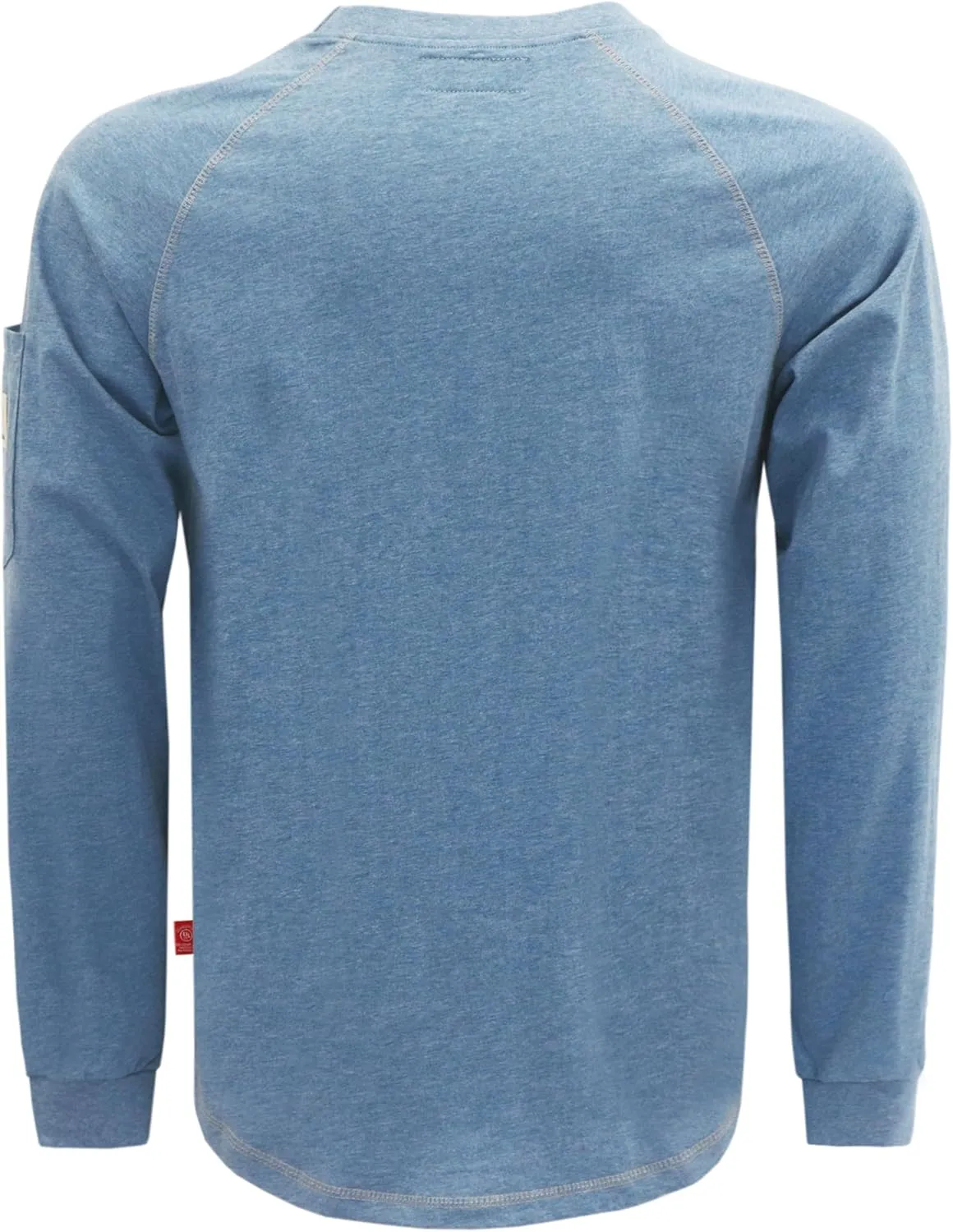 BOCOMAL FR Shirts Heather Series 6oz Flame Resistant T Shirt NFPA2112 CAT2 Fire Retardant Crew Work Shirt