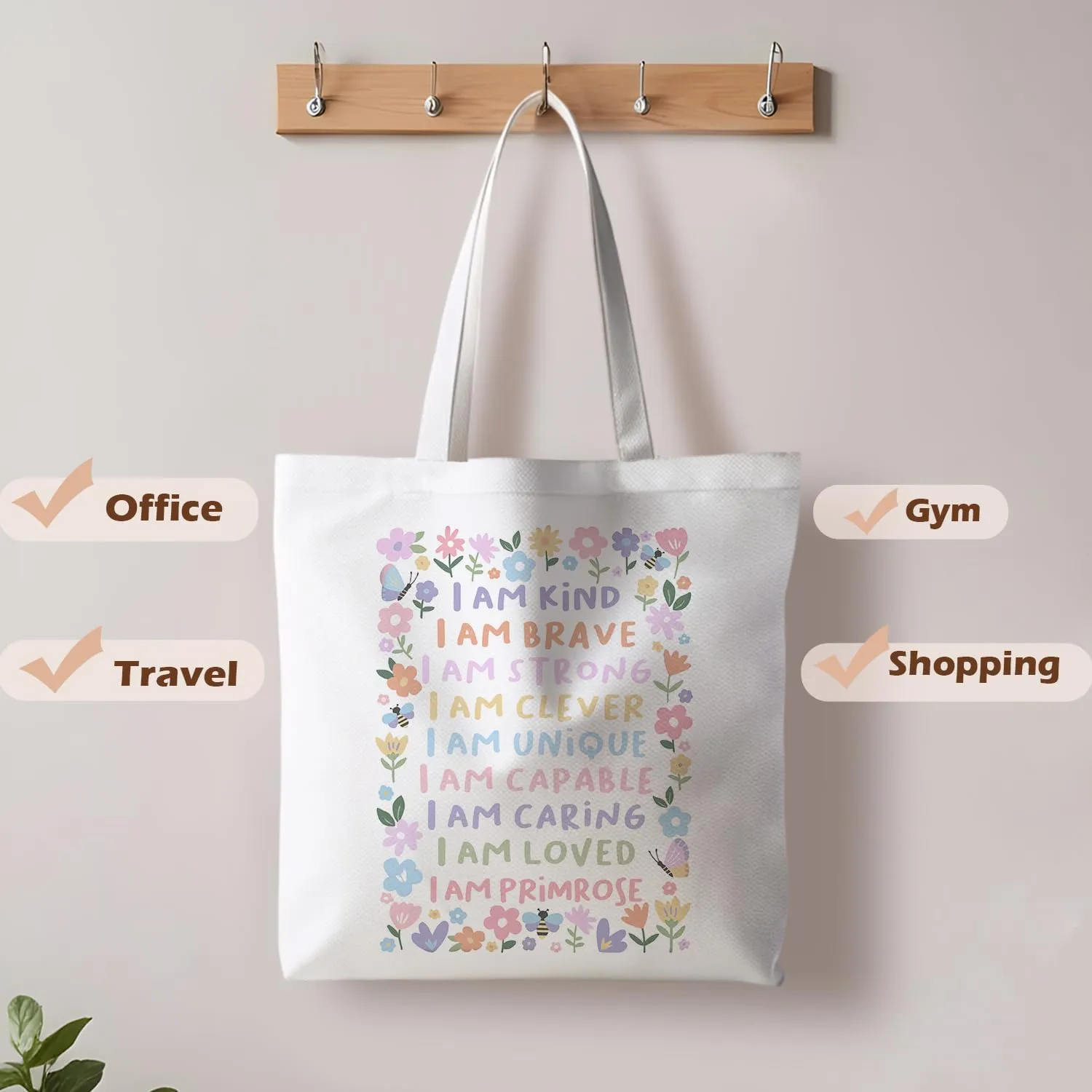 Book Tote Bag, Reading Gifts for Women, Gifts for Reading Lovers Women