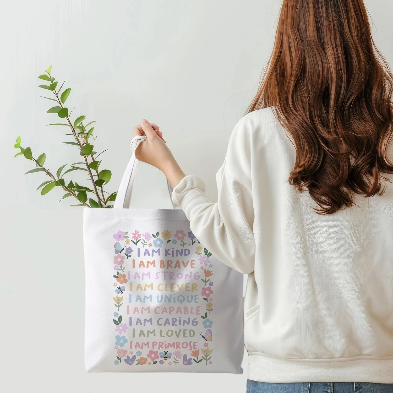 Book Tote Bag, Reading Gifts for Women, Gifts for Reading Lovers Women