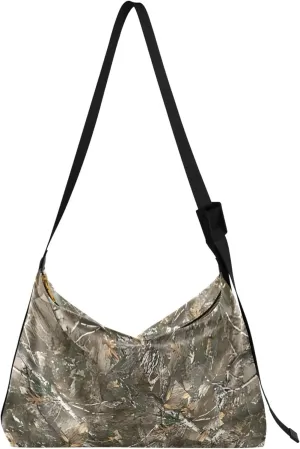 Camouflage Forest Branches Women Leather Handbags Hobo Large Womens Purse Floral Animal Print Women's Shoulder Bag