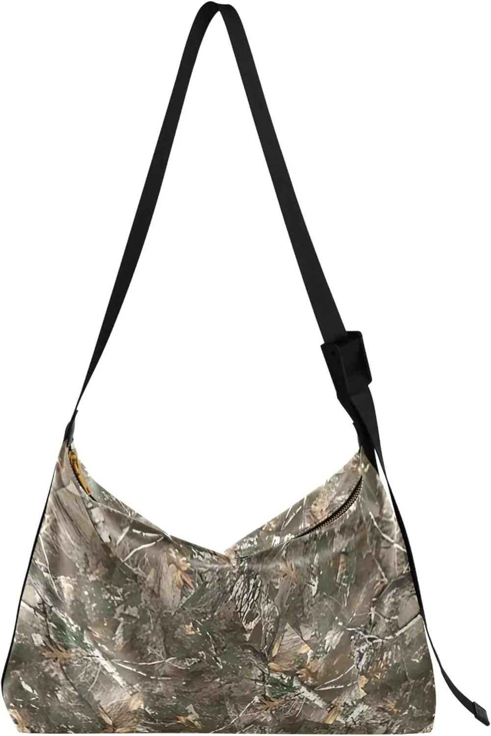 Camouflage Forest Branches Women Leather Handbags Hobo Large Womens Purse Floral Animal Print Women's Shoulder Bag
