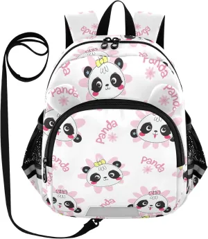 Cartoon Cute Panda Girl Little Kid Toddler Backpack Baby Boys Girls Kindergarten Pre School Bags Cute Cartoon Backpacks for children