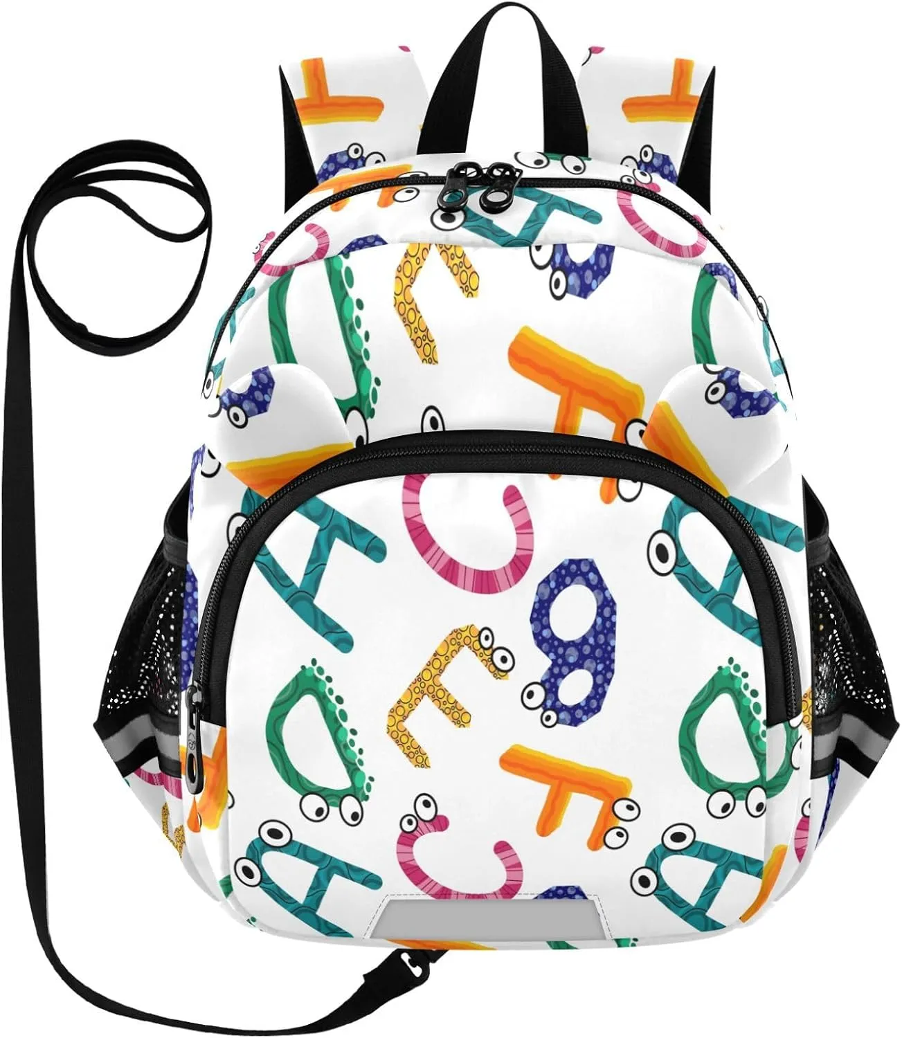 Cartoon English Alphabet Letters Little Kid Toddler Backpack Baby Boys Girls Kindergarten Pre School Bags Cute Cartoon Backpacks for children