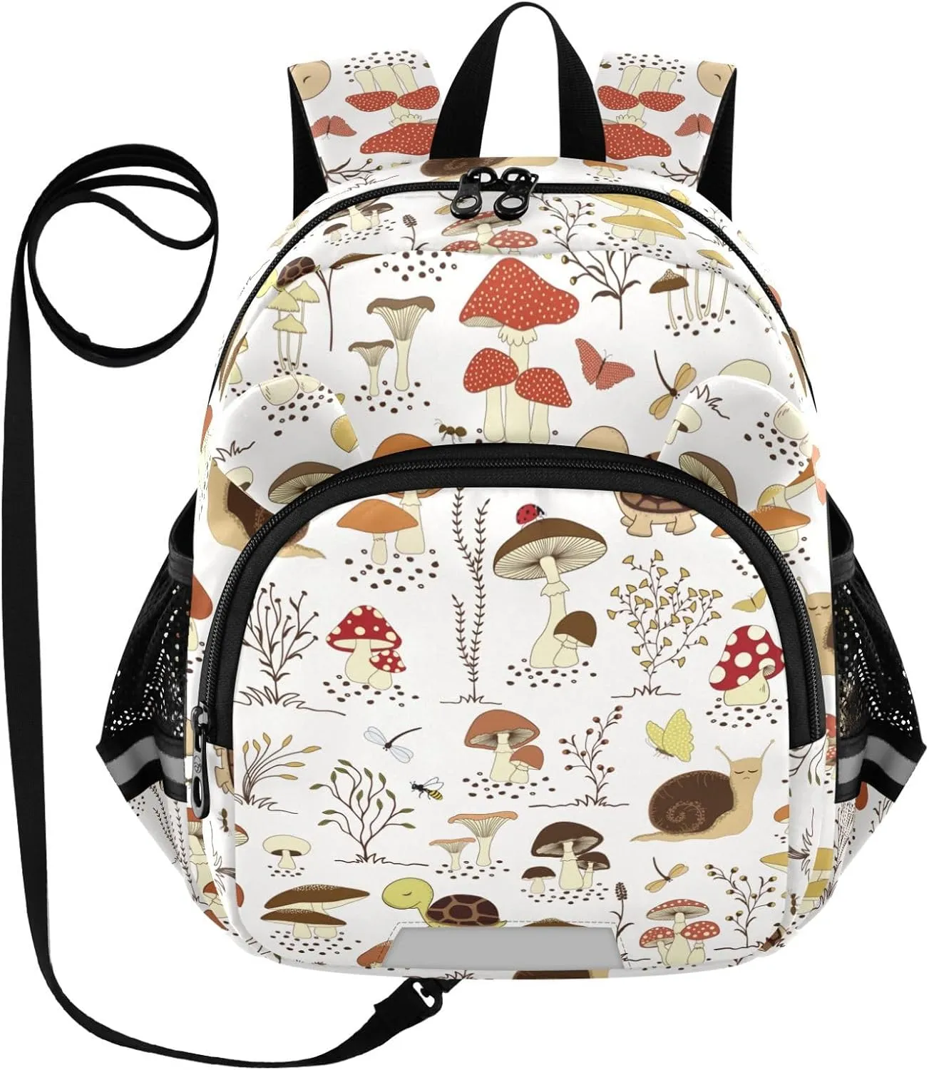 Cartoon Mushrooms Turtles Little Kid Toddler Backpack Baby Boys Girls Kindergarten Pre School Bags Cute Cartoon Backpacks for children