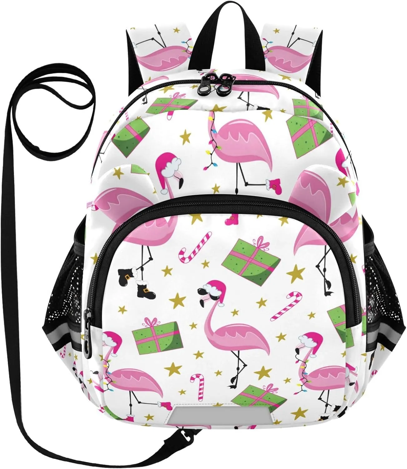 Christmas Cool Flamingo Little Kid Toddler Backpack Baby Boys Girls Kindergarten Pre School Bags Cute Cartoon Backpacks for children