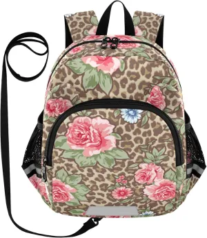 Classic Rose in Animal Little Kid Toddler Backpack Baby Boys Girls Kindergarten Pre School Bags Cute Cartoon Backpacks for children