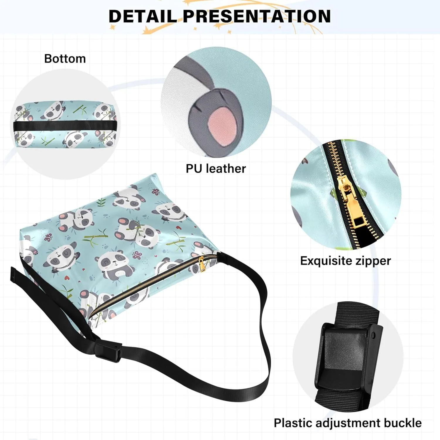 Cocks Hens Sketches Black White Women Leather Handbags Hobo Large Purses Floral Animal Print Womens Everyday Purse