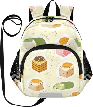 Coconut Flakes Nuts Little Kid Toddler Backpack Baby Boys Girls Kindergarten Pre School Bags Cute Cartoon Backpacks for children