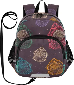 Colorful Cartoon Turtle Little Kid Toddler Backpack Baby Boys Girls Kindergarten Pre School Bags Cute Cartoon Backpacks for children