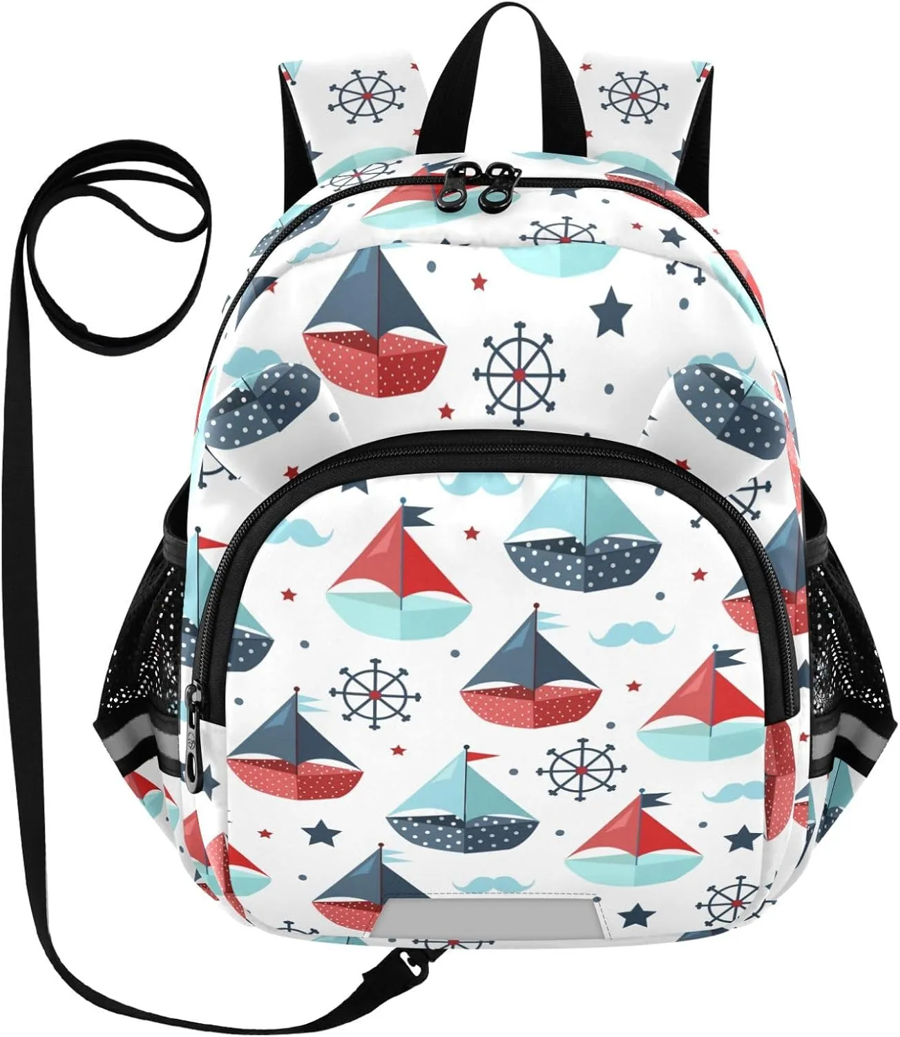 Colorful Paper Boat Little Kid Toddler Backpack Baby Boys Girls Kindergarten Pre School Bags Cute Cartoon Backpacks for children