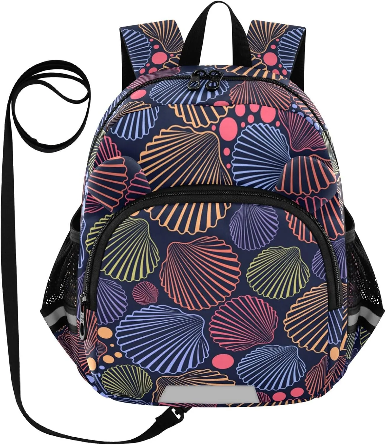 Colorful See Shells Little Kid Toddler Backpack Baby Boys Girls Kindergarten Pre School Bags Cute Cartoon Backpacks for children