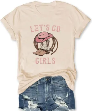 Cuntry Concert Outfits for Women Vintage Cowgirl Shirts Funny Nashville Tshirt Casual Western Short Sleeve Graphic Tops