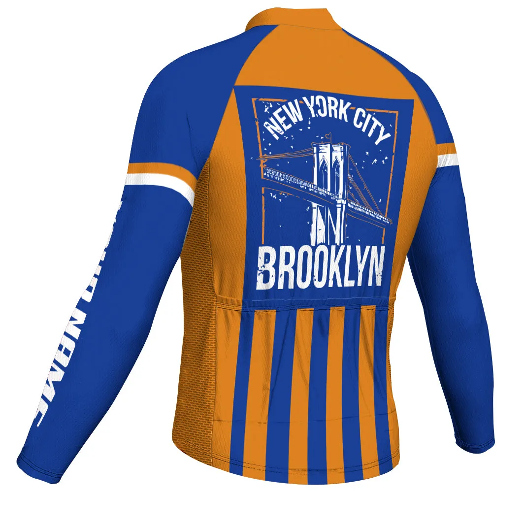 Customized Brooklyn Winter Thermal Fleece Long Sleeve For Men