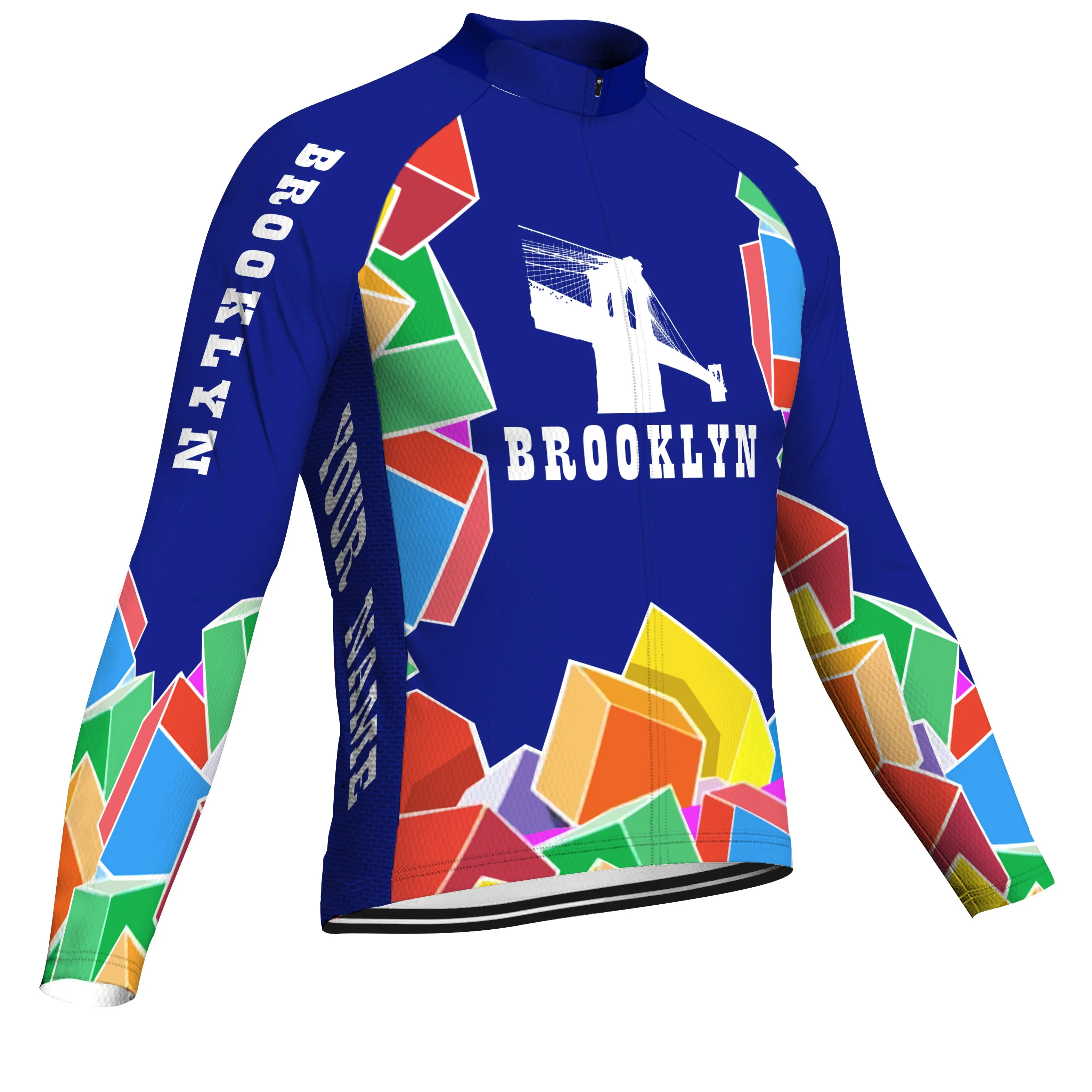 Customized Brooklyn Winter Thermal Fleece Long Sleeve For Men