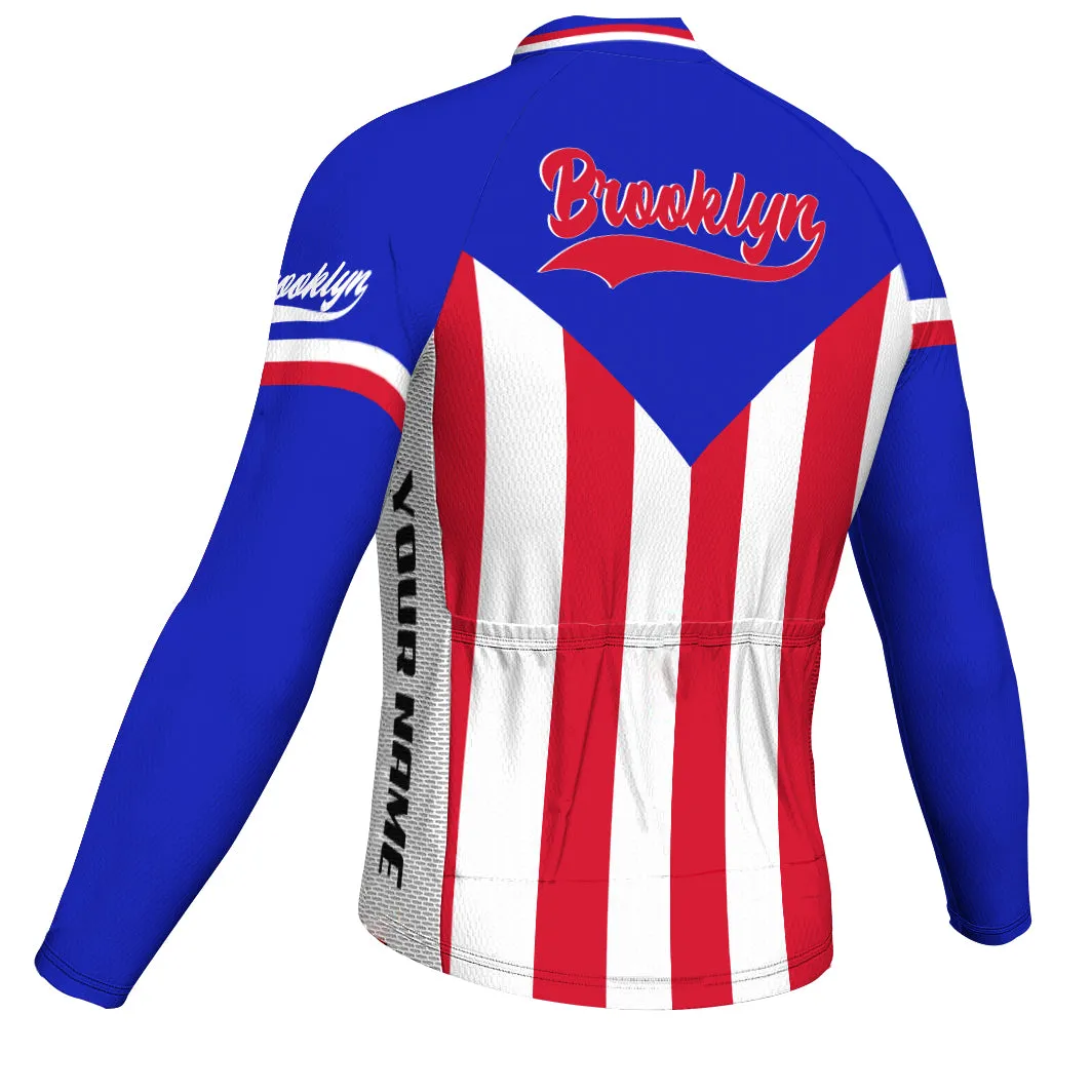 Customized Brooklyn Winter Thermal Fleece Long Sleeve For Men