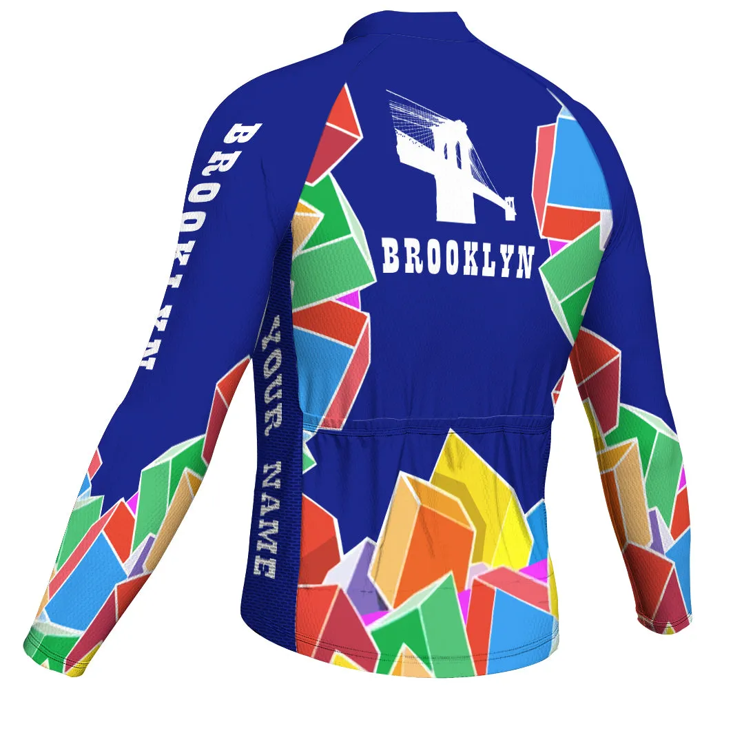 Customized Brooklyn Winter Thermal Fleece Long Sleeve For Men