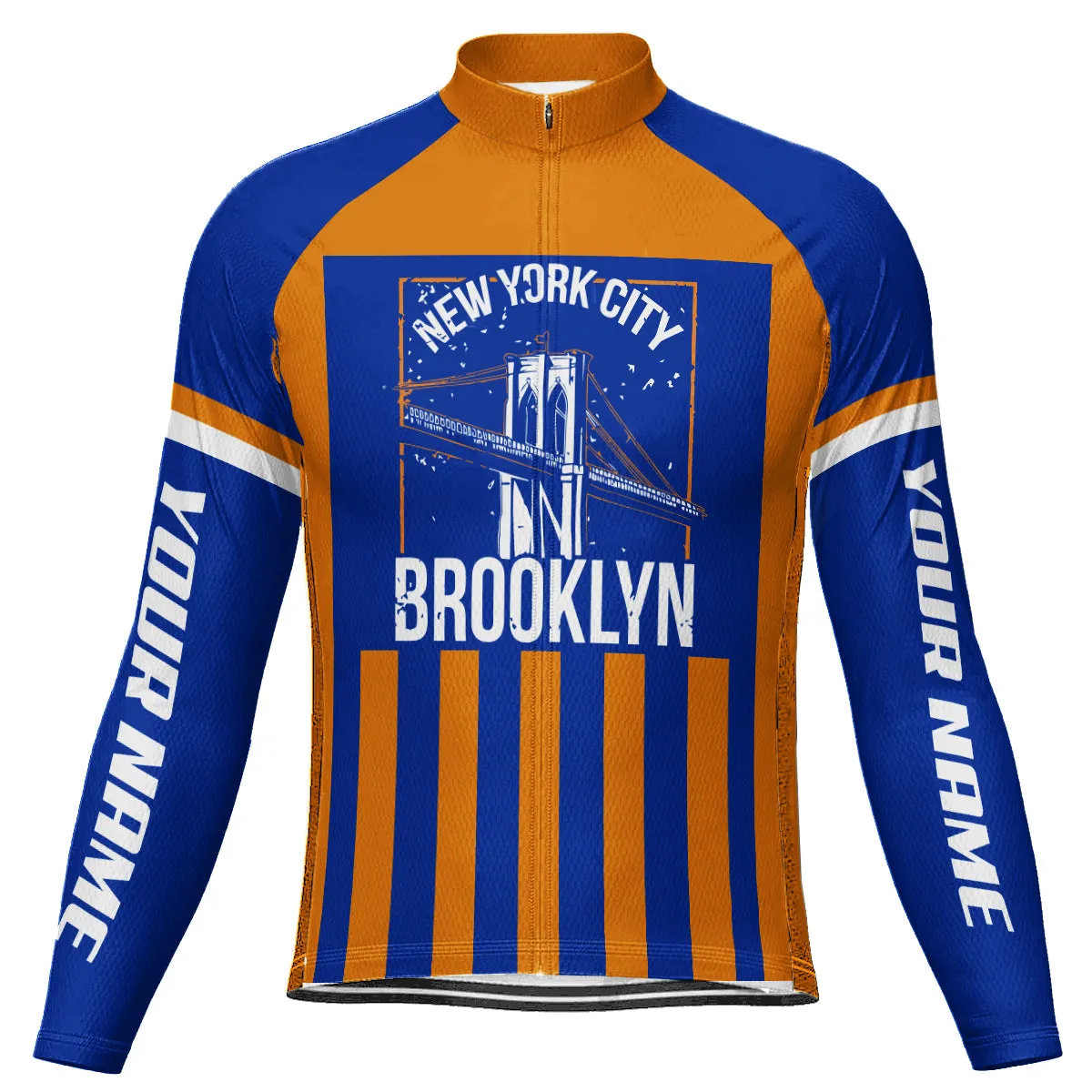 Customized Brooklyn Winter Thermal Fleece Long Sleeve For Men