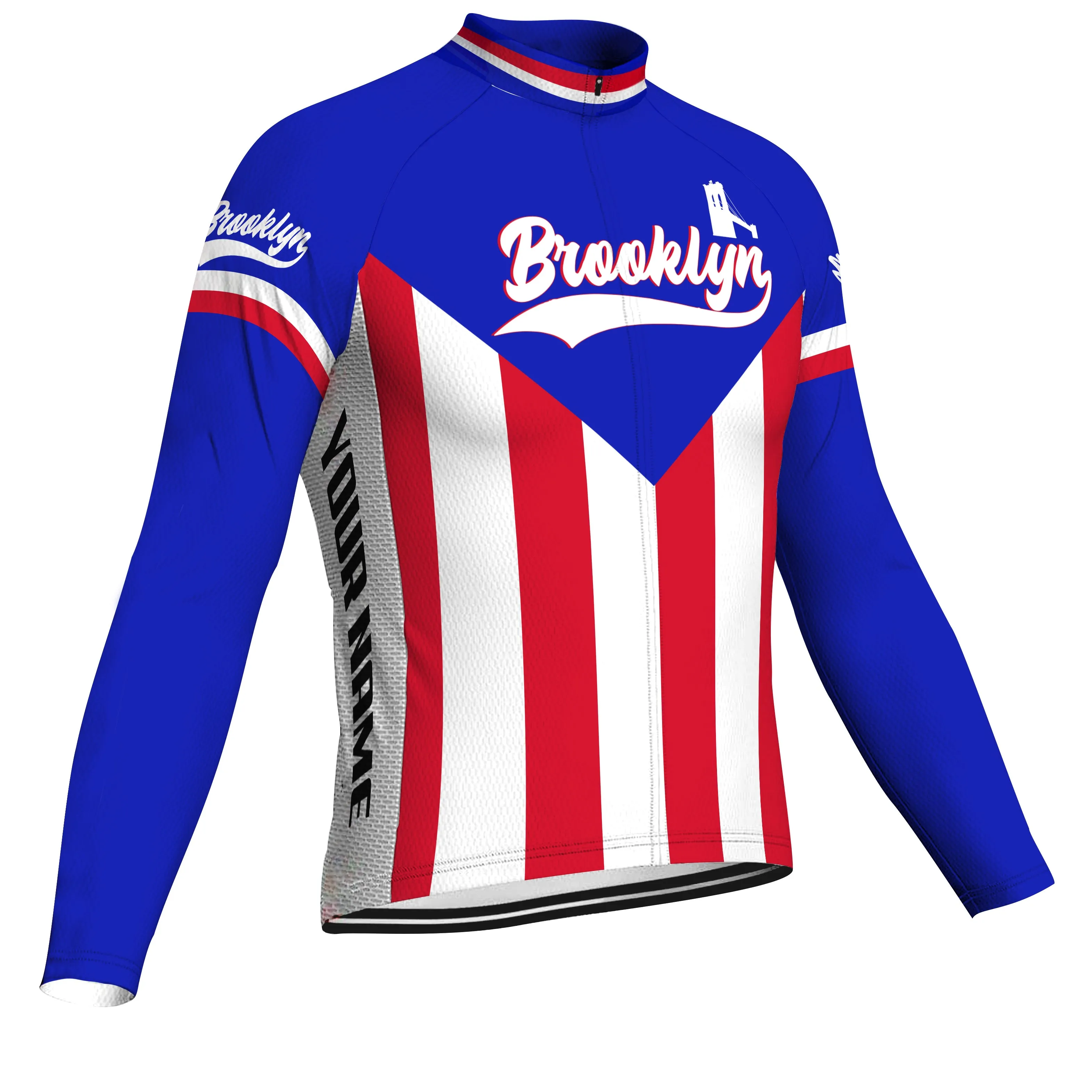 Customized Brooklyn Winter Thermal Fleece Long Sleeve For Men
