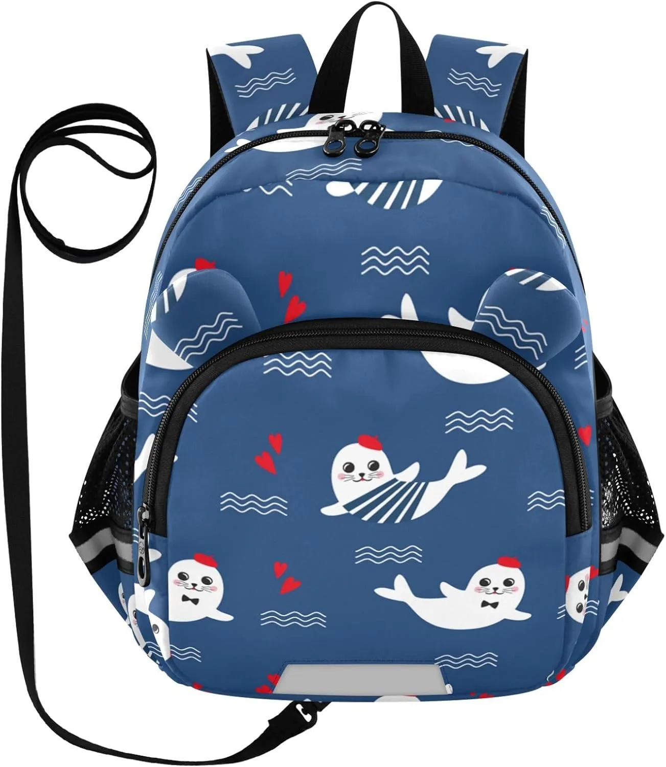 Cute Cartoon Parisian Little Kid Toddler Backpack Baby Boys Girls Kindergarten Pre School Bags Cute Cartoon Backpacks for children