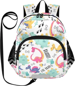 Cute Colorful Dinosaur Little Kid Toddler Backpack Baby Boys Girls Kindergarten Pre School Bags Cute Cartoon Backpacks for children