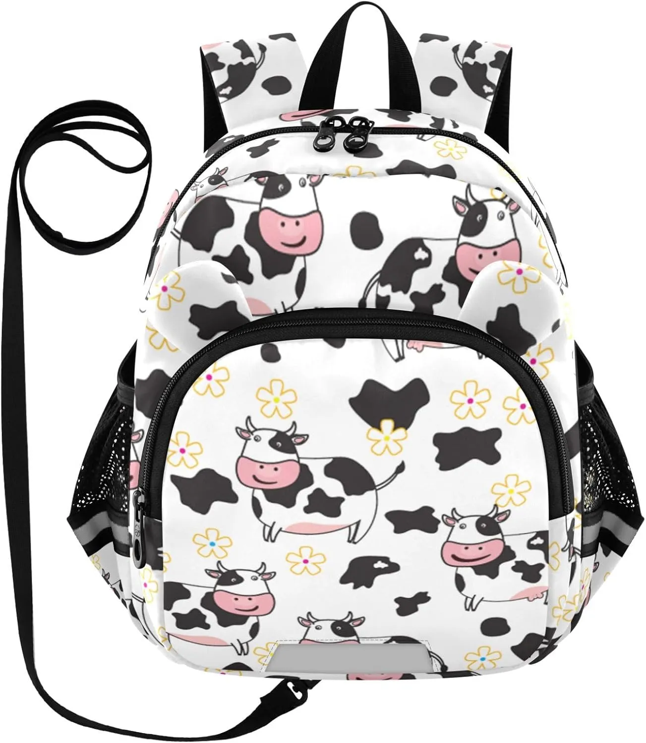 Cute Cow Flower Little Kid Toddler Backpack Baby Boys Girls Kindergarten Pre School Bags Cute Cartoon Backpacks for children