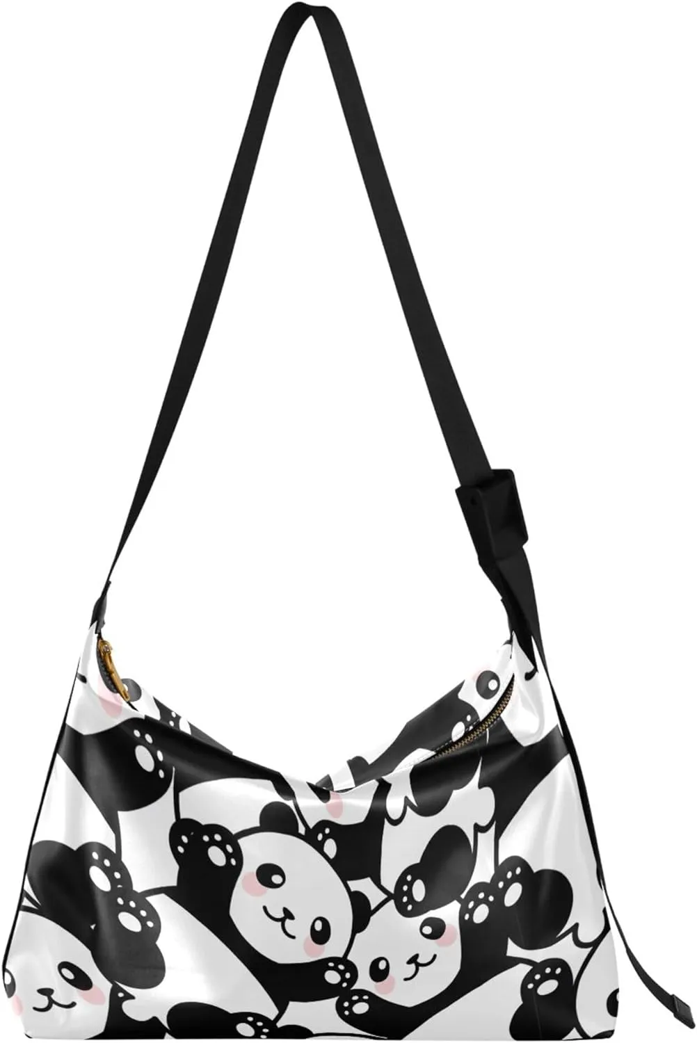 Cute Great White Shark Soft Leather Handbags Hobo Women's Large Purse Design Animal Print Shoulder Purse Bag
