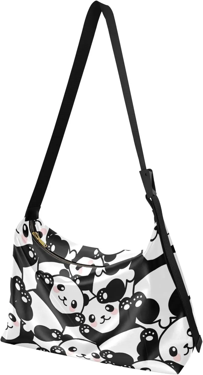 Cute Great White Shark Soft Leather Handbags Hobo Women's Large Purse Design Animal Print Shoulder Purse Bag
