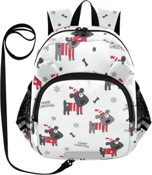 Cute Little Dogs Little Kid Toddler Backpack Baby Boys Girls Kindergarten Pre School Bags Cute Cartoon Backpacks for children