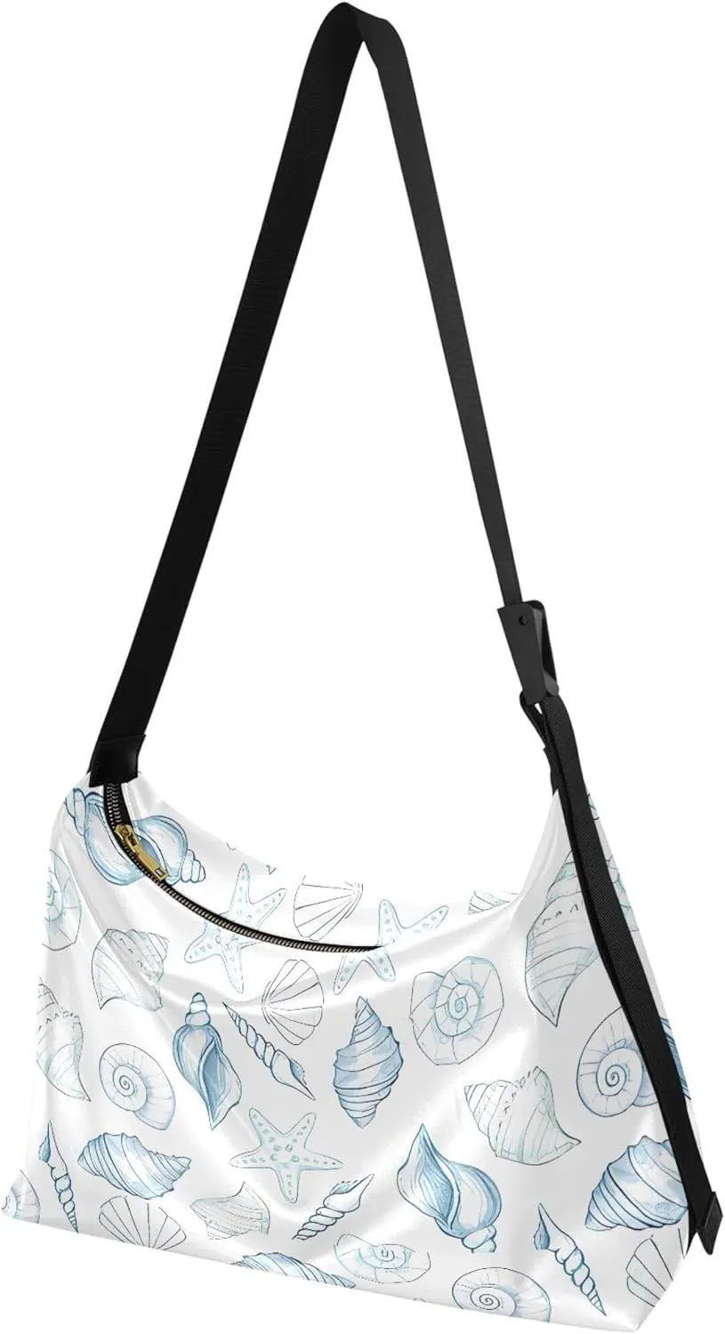 Cute Panda Bear Black White Women PU Leather Hobo Bag Large Womens Purse Colorful Animal Print Shoulder Bag Purse