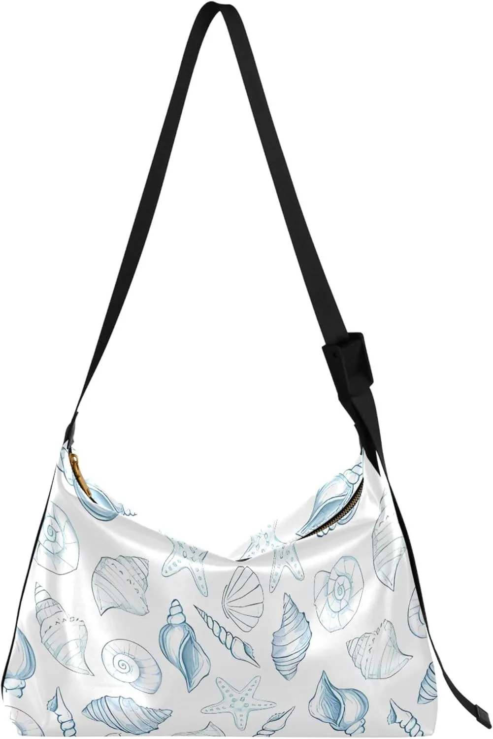 Cute Panda Bear Black White Women PU Leather Hobo Bag Large Womens Purse Colorful Animal Print Shoulder Bag Purse