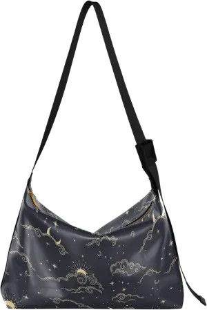 Cute Panda Bear Black White Women PU Leather Hobo Bag Large Womens Purse Colorful Animal Print Shoulder Bag Purse