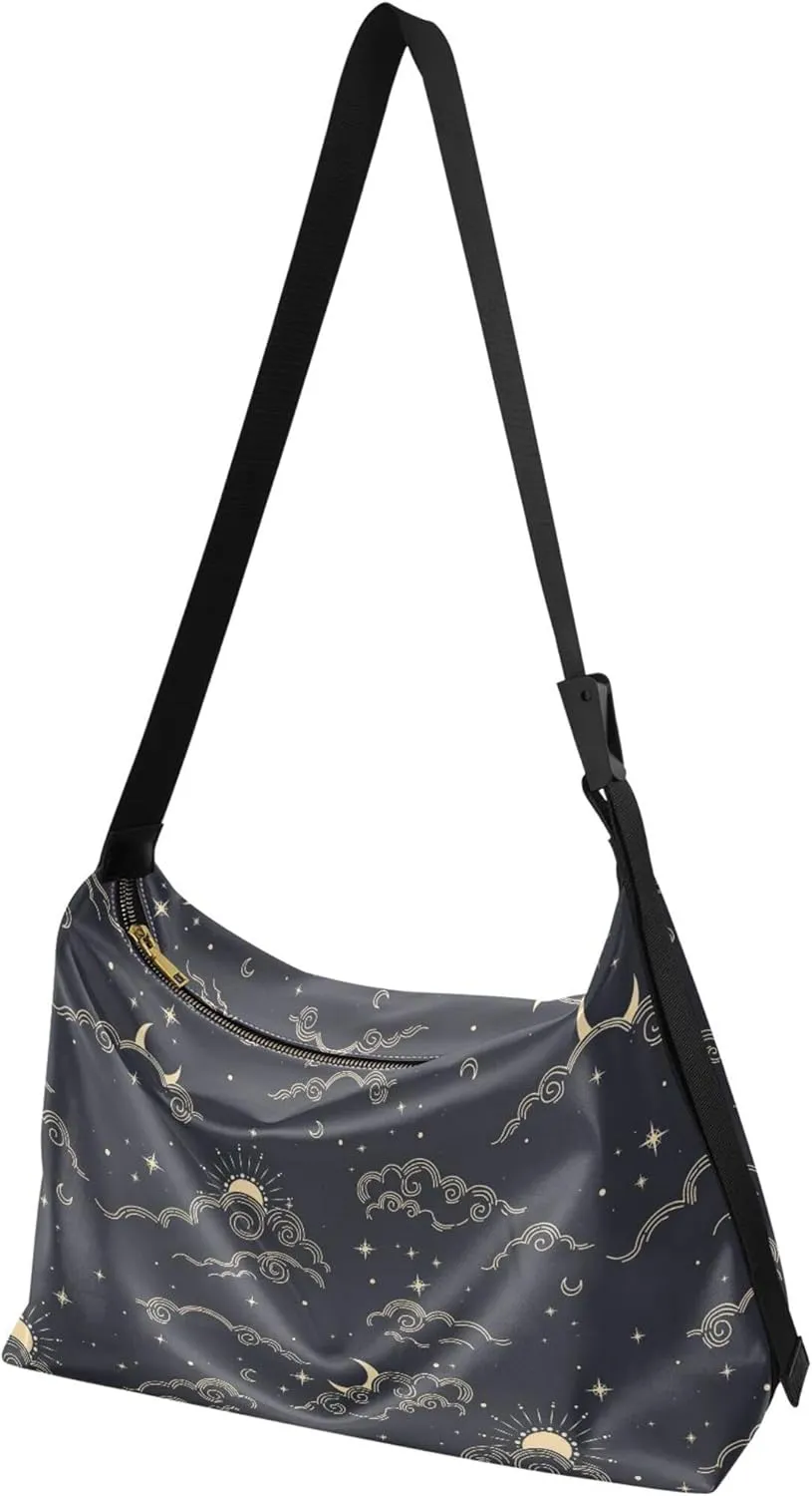 Cute Panda Bear Black White Women PU Leather Hobo Bag Large Womens Purse Colorful Animal Print Shoulder Bag Purse