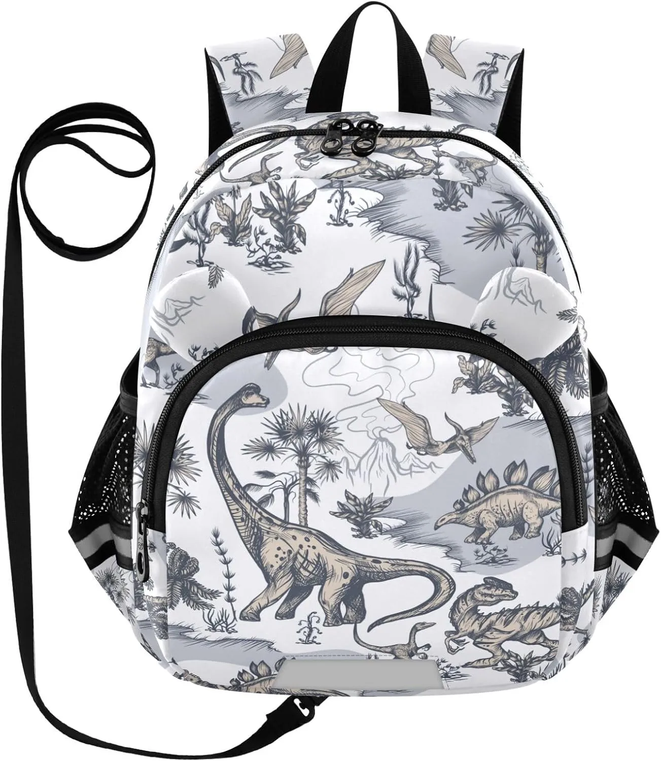 Dinosaurs and Landscapes Little Kid Toddler Backpack Baby Boys Girls Kindergarten Pre School Bags Cute Cartoon Backpacks for children