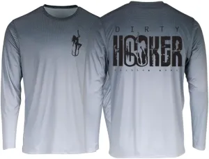 Dirty Hooker Fishing Gear - Dryfit Long Sleeve Fishing Shirt for Men Special Edition - Mens Fishing Shirts Long Sleeve