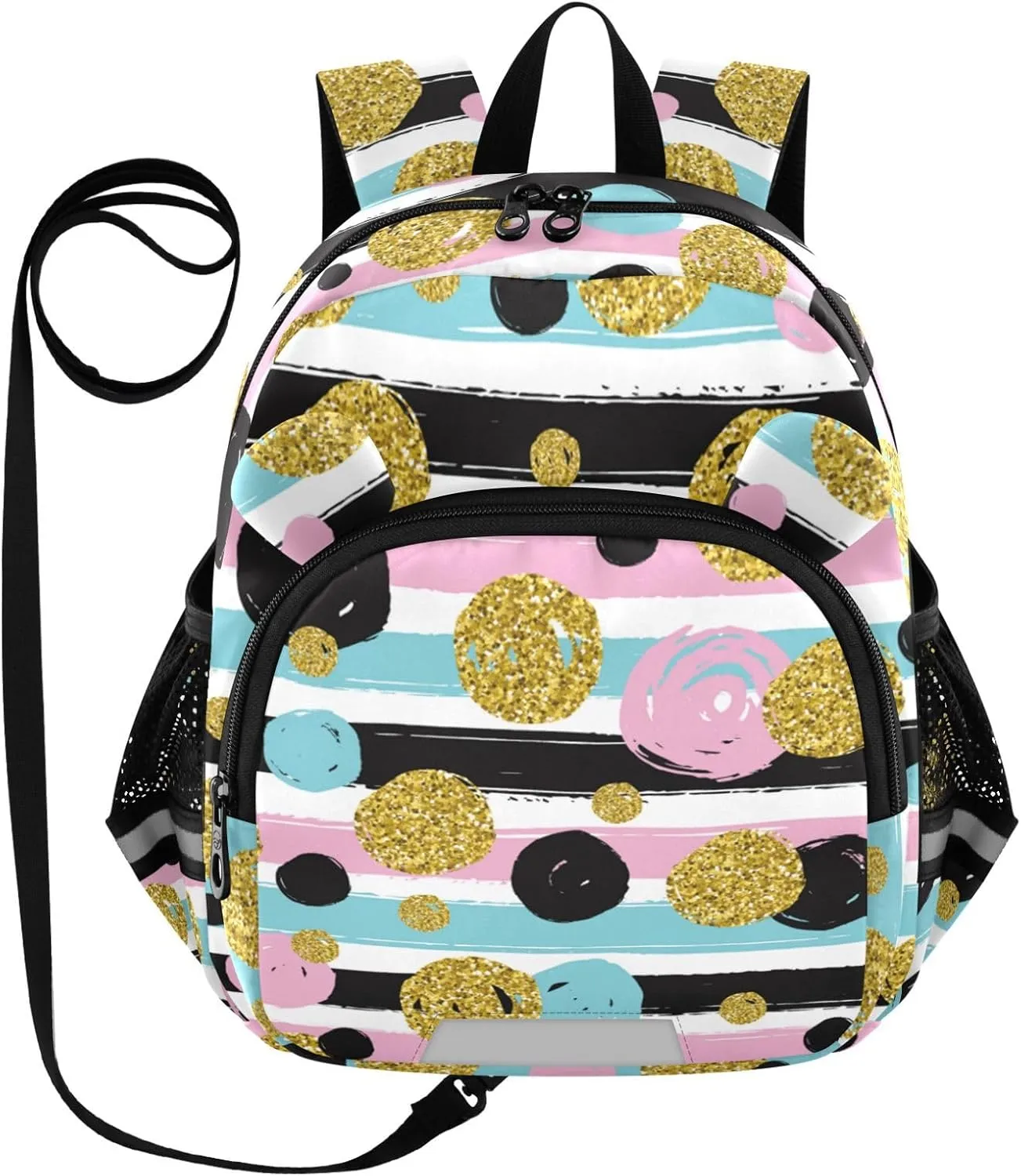 Dot and Blue Circles Little Kid Toddler Backpack Baby Boys Girls Kindergarten Pre School Bags Cute Cartoon Backpacks for children