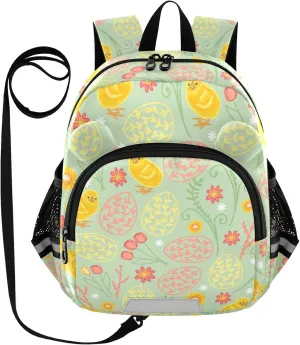 Easter Cute Chicks Flowers Little Kid Toddler Backpack Baby Boys Girls Kindergarten Pre School Bags Cute Cartoon Backpacks for children