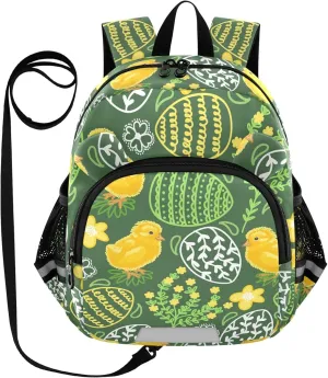 Easter Green Chicken Eggs Little Kid Toddler Backpack Baby Boys Girls Kindergarten Pre School Bags Cute Cartoon Backpacks for children