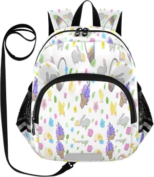 Easter Little Yellow Chickens Little Kid Toddler Backpack Baby Boys Girls Kindergarten Pre School Bags Cute Cartoon Backpacks for children