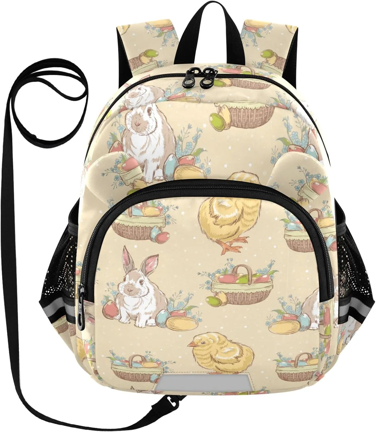 Easter Vintage Rabbits Little Kid Toddler Backpack Baby Boys Girls Kindergarten Pre School Bags Cute Cartoon Backpacks for children