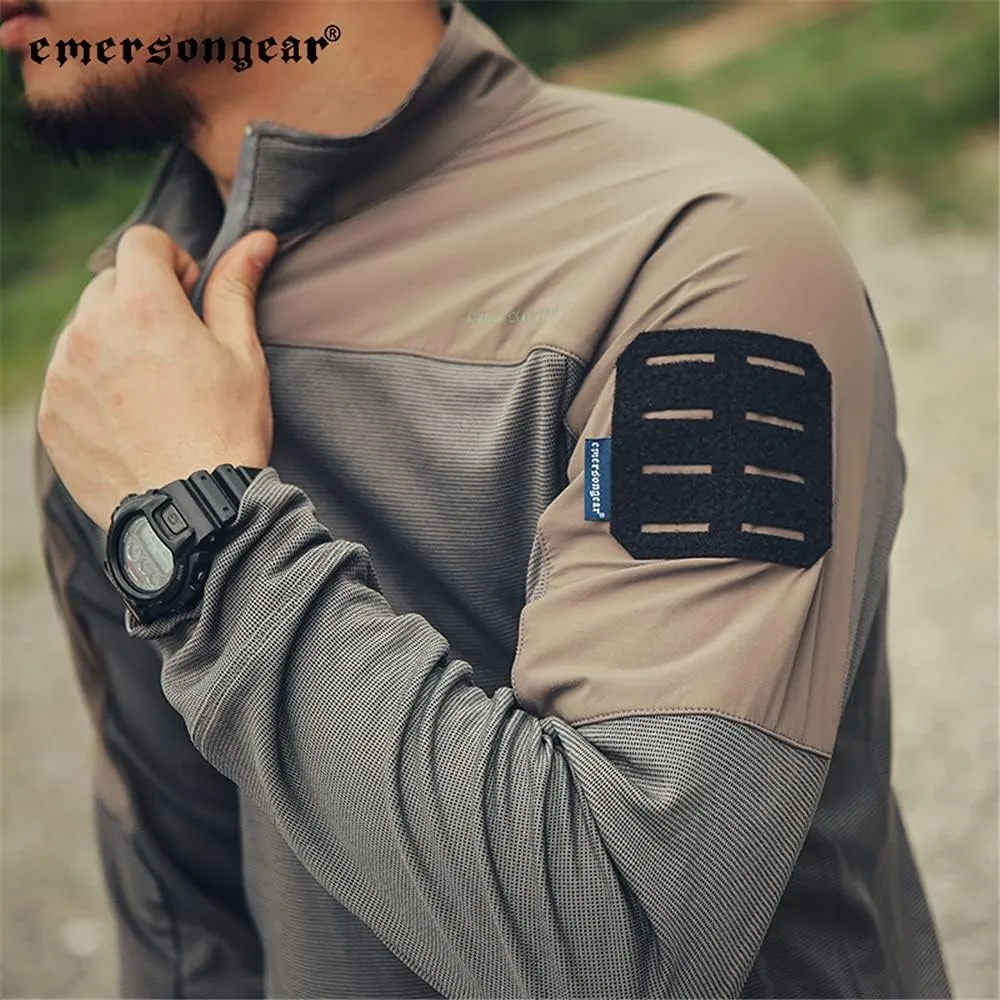 emersongear UMP Frogmen Tactical Airsoft Paintball Hiking Quick Dry Shirts for Men Long Sleeve Gym Training T-Shirt
