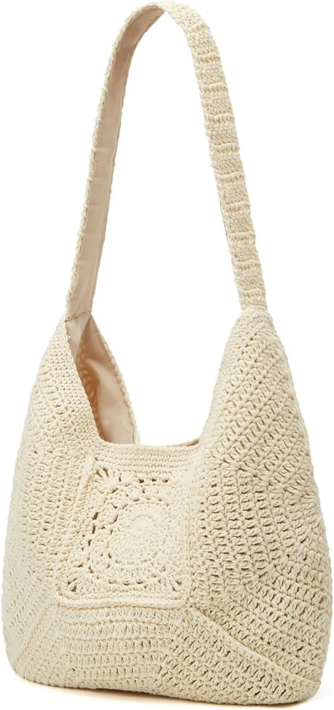 Epsion Women Straw Beach Bag Casual Bucket Tote Summer Woven Handbag Shoulder Bag Shopping Travel 2025
